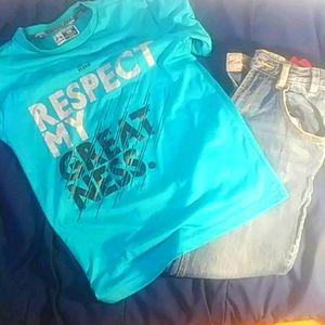 10/12 Shirt and jeans bundle